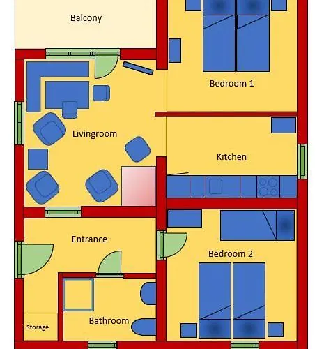 Vyhlidka Lägenhet Horní Planá